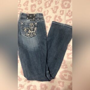 Miss me low rise size 27 jeans regular length